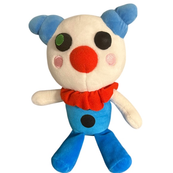 CLOWNY 8" PIGGY Collectible PLUSH FIGURE doll Series 1 PhatMojo 2020 no tush tag - Picture 1 of 2